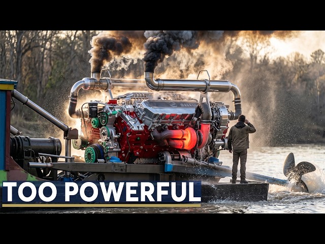 What a 6,600 HP Engine Start Actually Sounds Like