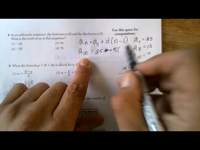 June Regents Prep January 2025 MC Q8-9