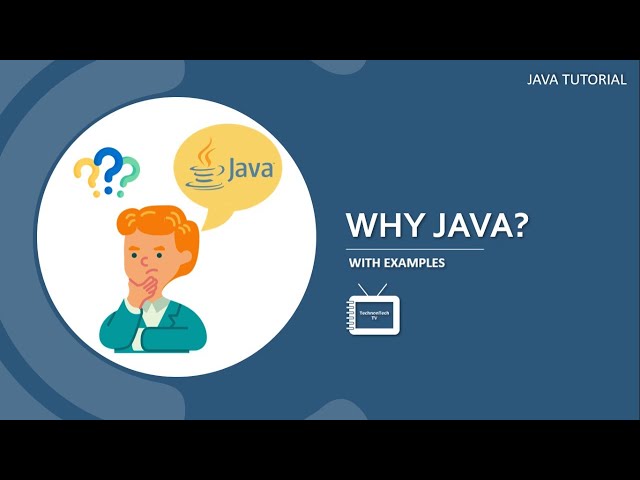 WHY JAVA? | Why you should learn Java Programming? | Reasons to learn Java | TechnonTechTV