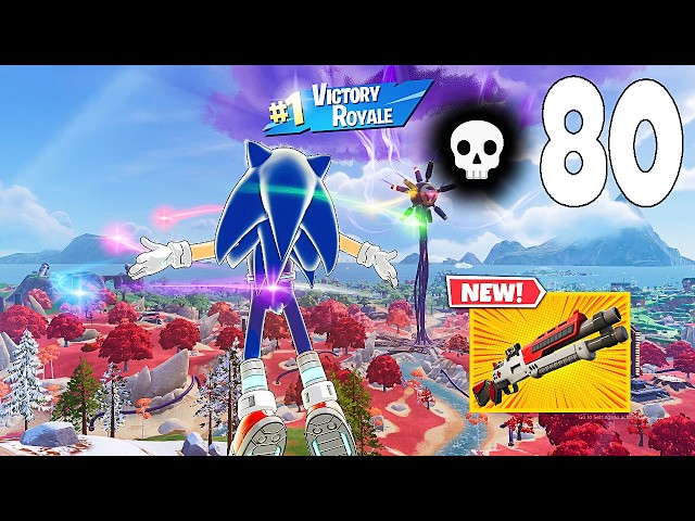 80 Elimination squads "Zero BUILDS" Gameplay Wins (NEW Fortnite Chapter 7 Season 4 PC)