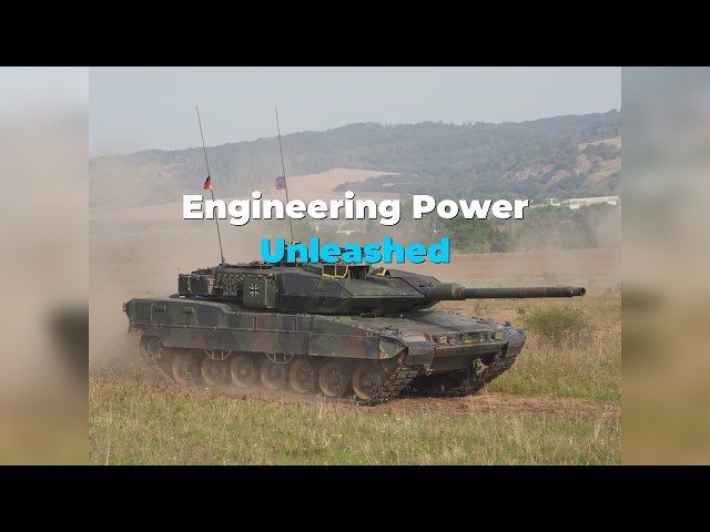THE IMPOSSIBLE ENGINEERING BEHIND THE LEOPARD 2A7...