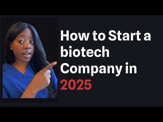 How to Start a Biotech/Pharma Startup in 2025 | Step-by-Step Founders Guide