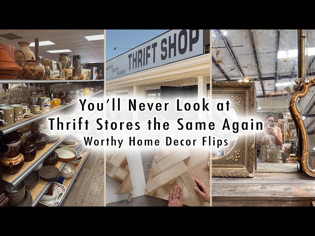 You’ll Never Look at Thrift Stores the Same Again *Worthy Home Decor Flips* | XO MaCenna