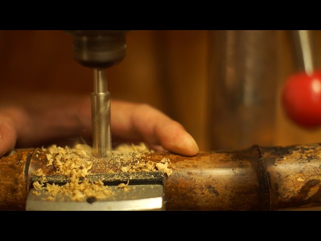 Ikegami Jinashi shakuhachi | Making