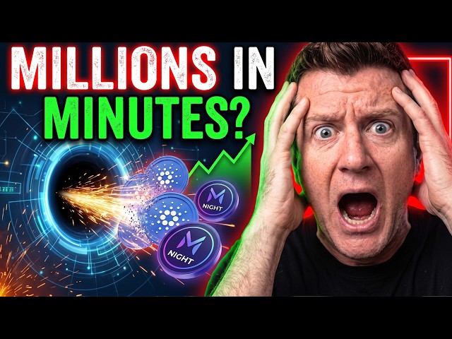 How 515.2M Altcoins Vanished in 8 Minutes (Cardano ADA + Midnight NIGHT)
