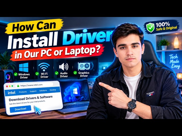 "How to Install Any PC Driver for FREE – Safe & Complete Guide"