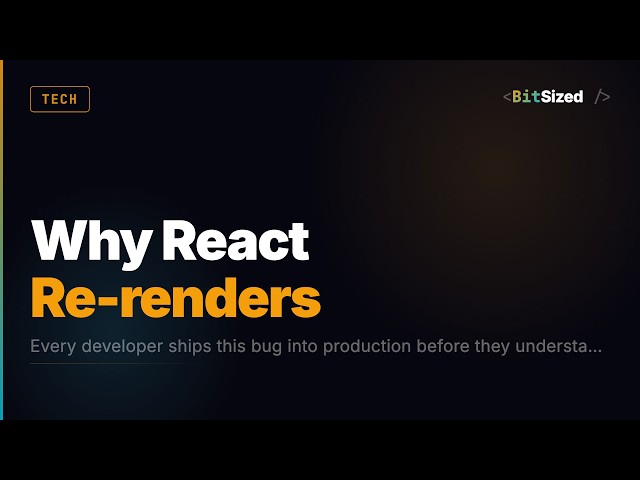 Why React Re-renders