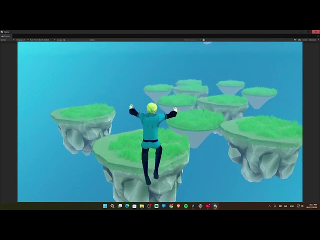 My first unity project. a 3d platformer prototype 2025
