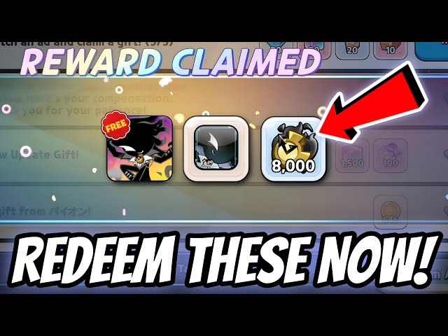 NEW CODES for 8K Shadowy Gentleman's Watch and Time Shadow Cookie 😍🙏