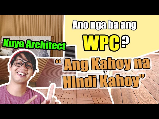 Ano ang WPC (Wood Plastic Composite} Products: Wall , Doors, Frames, Ceiling by Kuya Architect