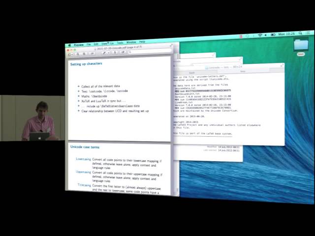 XeTeX and LuaTeX: Getting Unicode data into the right places