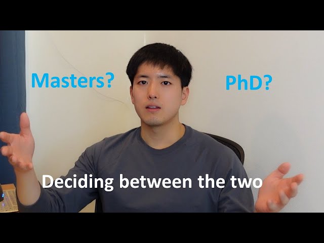 Should you apply for a Masters or PhD? Questions to ask yourself | Grad School Advice