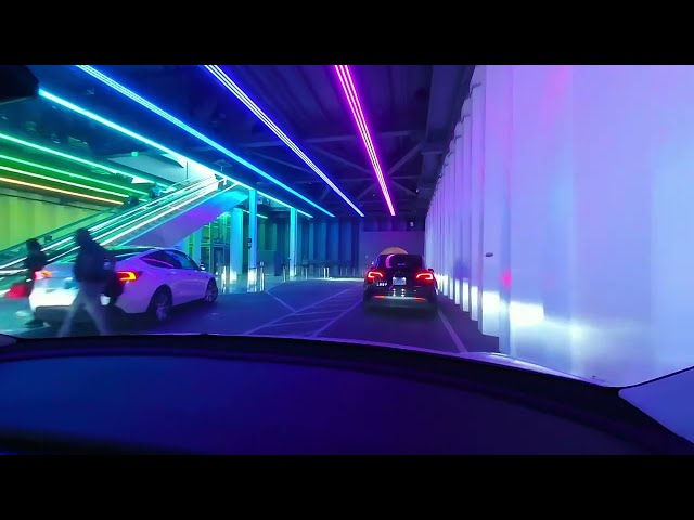 CES - Boring Company tunnel ride under Las Vegas in VR180