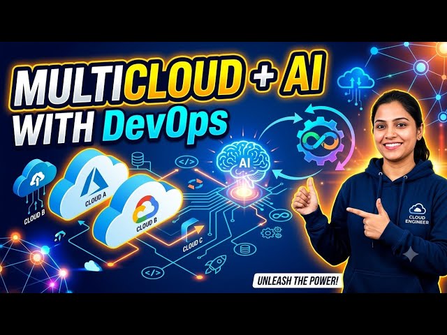 AI + DevOps + MultiCloud = Next Level Cloud Computing 🚀 #devops #technology #it #ai 