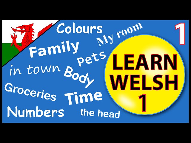 Learn Welsh for beginners:  Lesson 1