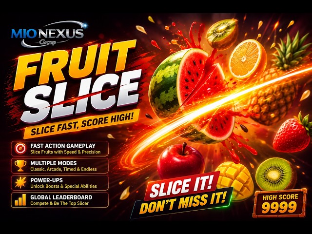 🍎🎯 Most Satisfying Fruit Slice Game Ever! ✨🔥|🎮Can You Beat the High Score? 🚀🍉