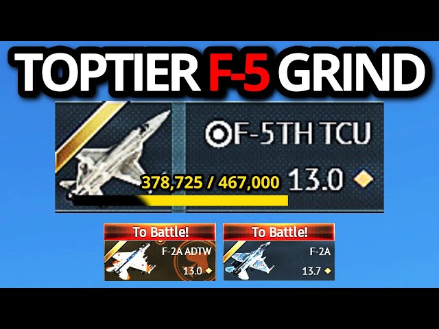 THE NEW TOPTIER F-5TH GRIND EXPERIENCE (using both f2a)