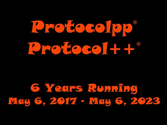 Protocolpp® 6 Years Running