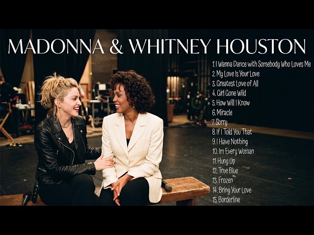 Madonna And Whitney Houston: Divine Vocals Creative Vision Best Of Divas Live In 4K