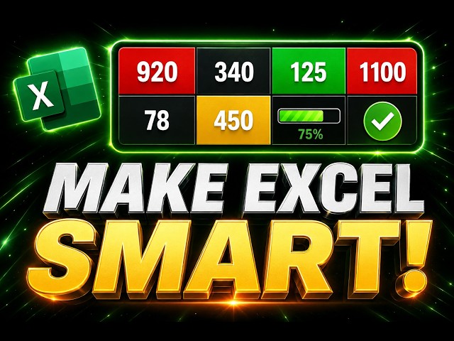 Make Excel Highlight Data Automatically! Conditional Formatting Explained | Chapter 9