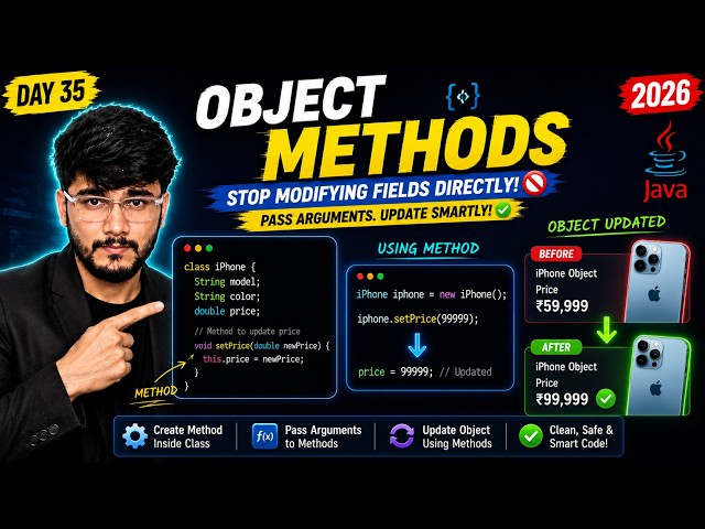 Stop Modifying Fields Directly! Master Java Object Methods [2026]