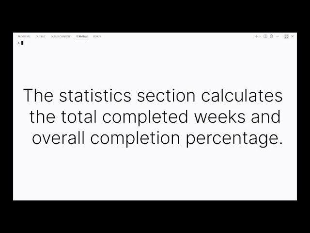 CS50P Final Project - CS50 Progress Tracker | Harvard CS50P