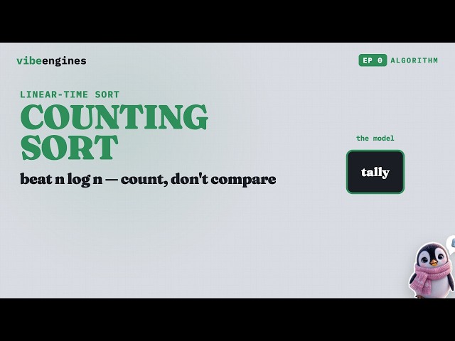 Counting Sort: Beat the n·log·n Limit by Not Comparing