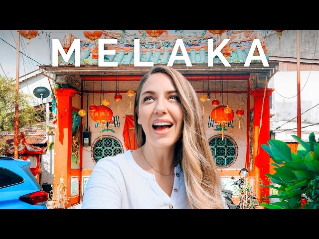 I visited MELAKA for the first time 🇲🇾 This is Malaysia?!