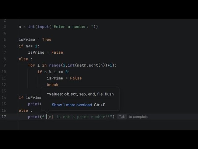 Write a program to check whether the entered number is a prime number or not? (Python)