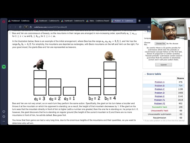 Codeforces Round 1117 (Div. 2) ABC. Live Contest.