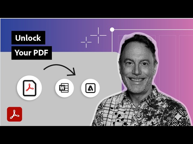 Stop Retyping PDFs! Send Them to Word or Express in Acrobat Instead