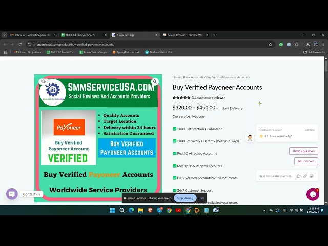 Buy Verified Payoneer Accounts