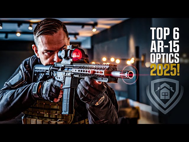 Top 6 Best AR 15 Optics For Home Defence 2026! 🔥