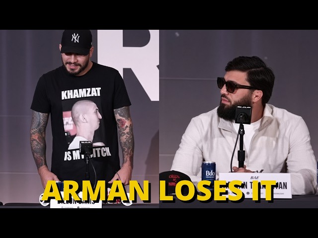 Arman Tsarukyan vs Dillon Danis - Press Conference Highlights