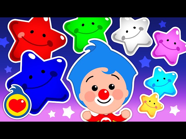 Estrellitas ¿Dónde Están? ♫ Canciones Infantiles para Dormir y Aprender Colores ♫ Plim Plim