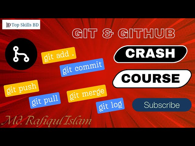 #05 Git and Github Bangla Crash Course for beginners | Complete Overview Bangla | Top SKills BD