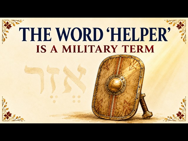 The Hebrew Word for "Helper" Is a Military Term, and It Changes Everything About Women