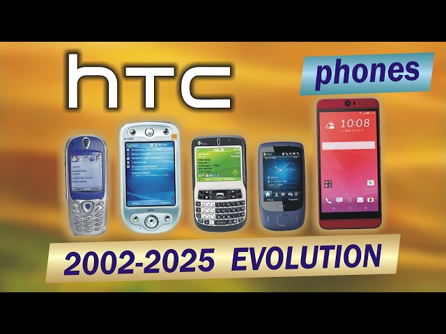 htc phones evolution 2002-2025 | 368 models | 88 commercials