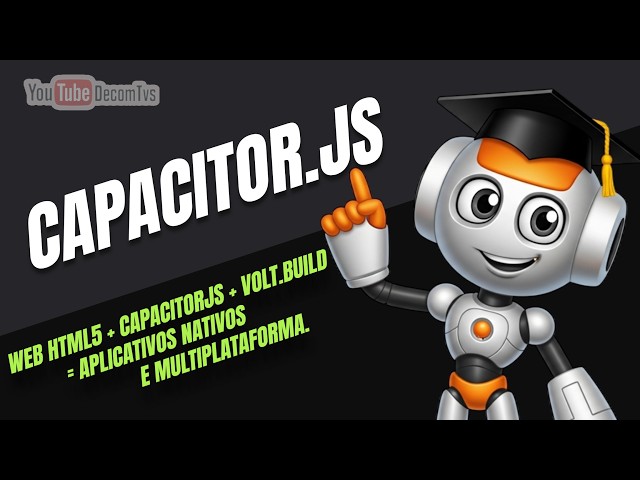WEB HTML5 + CAPACITORJS + VOLT.BUILD = APLICATIVOS NATIVOS E MULTIPLATAFORMA