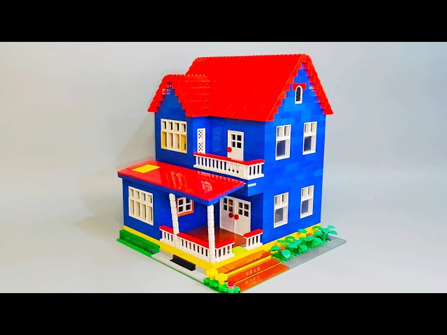 How To Build a LEGO Luxurious Modern House MOC 🏡| Building Blocks Instructions | Satisfying Diy