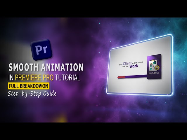 Smooth Motion Animation in Premiere Pro (Full Tutorial In Bangla)