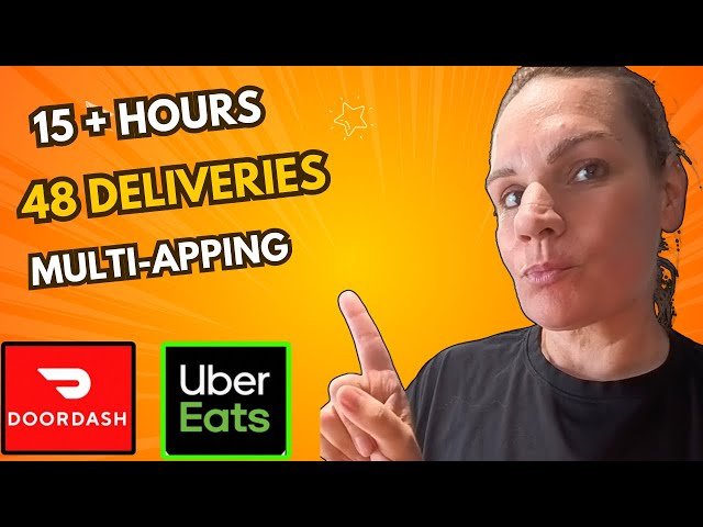 Multi-apping with UberEats & DoorDash: 1 Week Part Time Results!