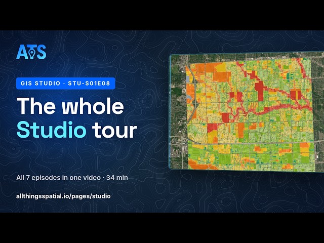 Web GIS, the complete tour — parcels, analysis, utilities, editing
