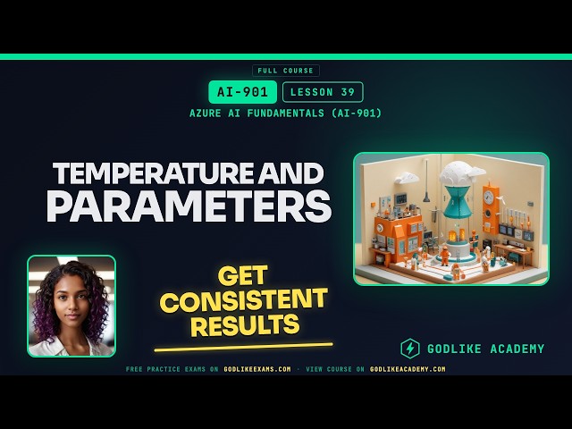 AI-901 Azure AI Fundamentals · Lesson 39: Control AI Temperature for Accuracy