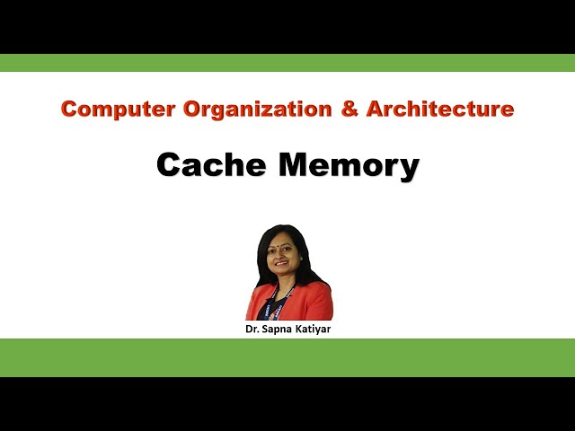 Cache Memory | Cache Memory Performance Issue || Computer Organization and Architecture