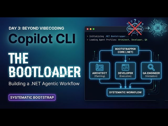 How to do to vibecoding like a pro. Agentic Workflow with Copilot CLI - Day 3