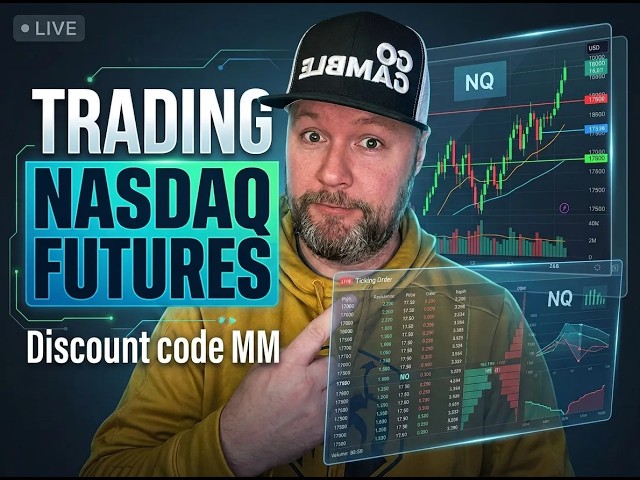 TRADING NASDAQ FUTURES LIVE!!!! (Portrait)