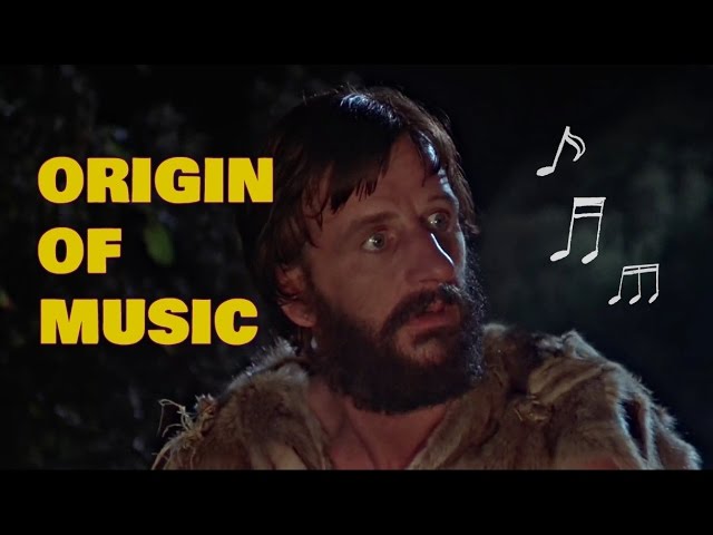EL ORIGEN DE LA MÚSICA | Ringo Starr en 'Caveman' (1981) HD