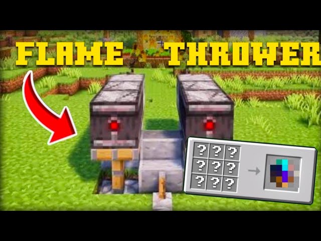 How to build "Flame Thrower"🔥with "No Mods"😱