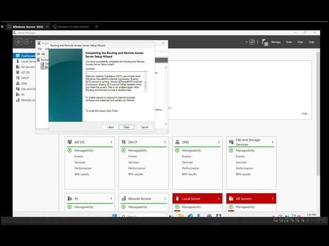Windows Server 2025 | RRAS & Internet Access Configuration | Step-by-Step